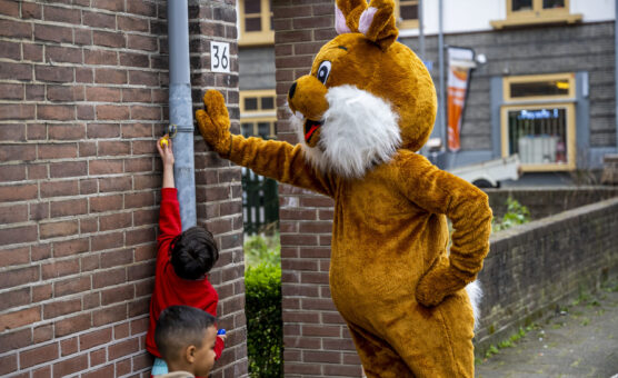 Paasactie voor de kinderen in Vreewijk